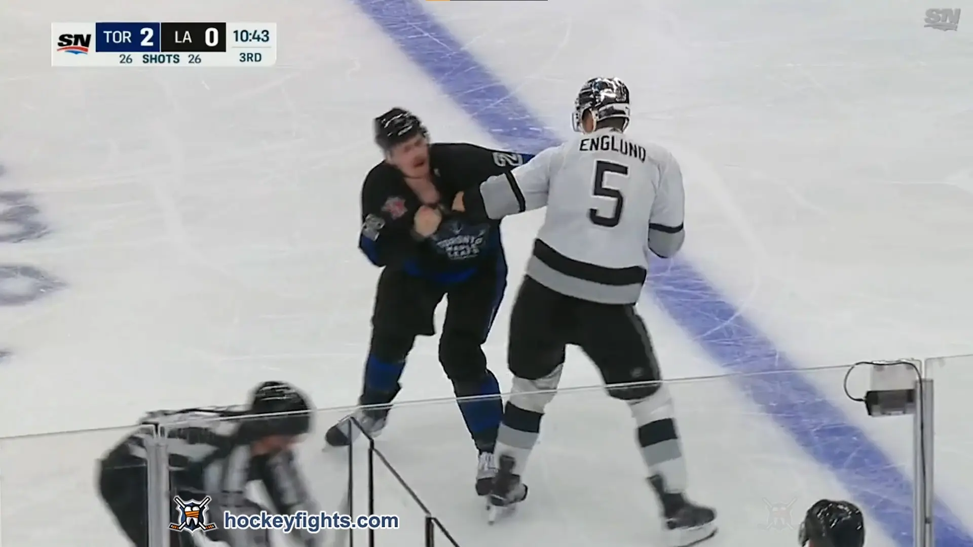 S. Benoit (TOR) vs. A. Englund (LAK)