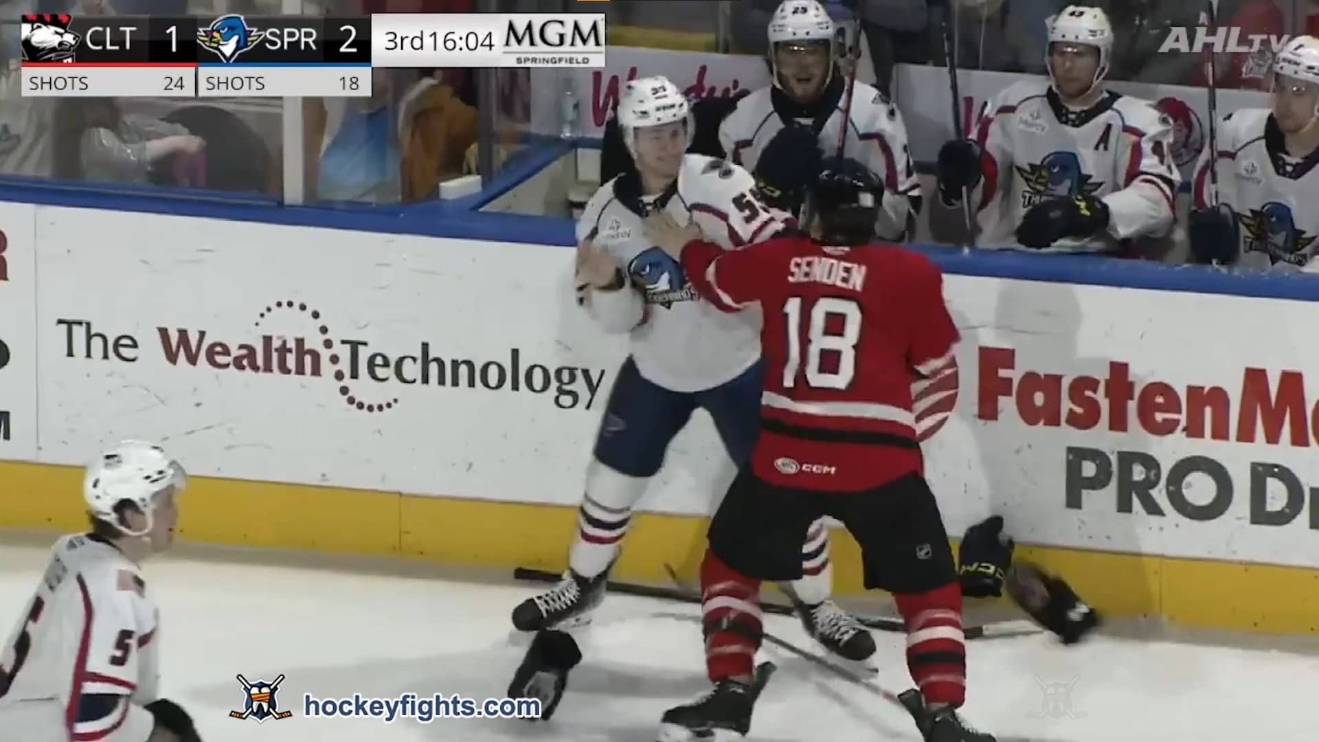 M. Senden (CHC) vs. H. Skinner (SPR)