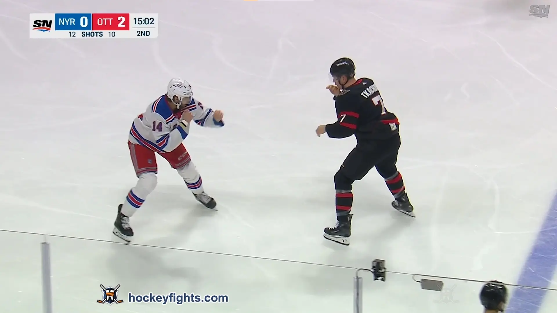 C. Mackey (NYR) vs. B. Tkachuk (OTT)