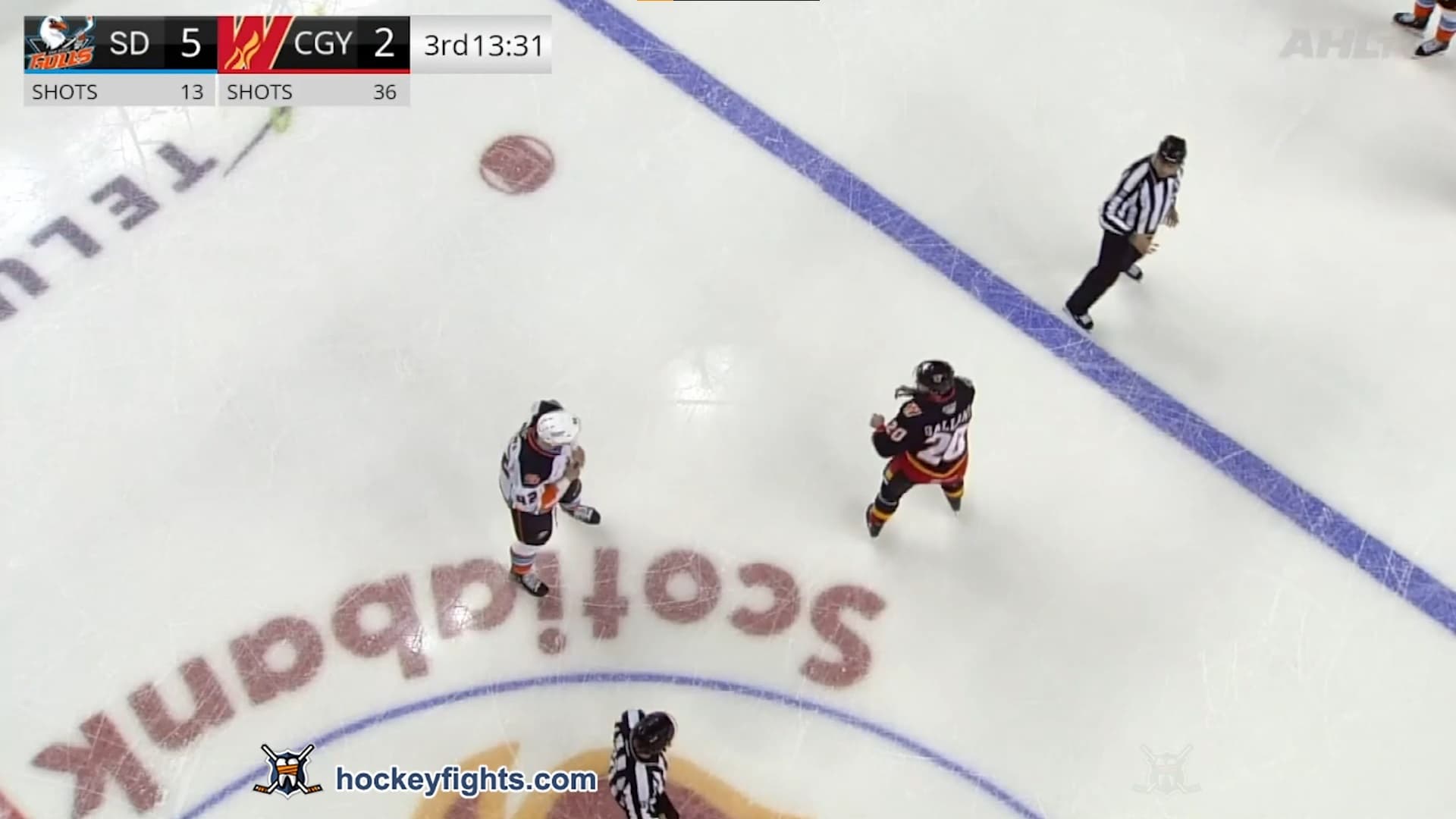 T. Howe (SDG) vs. A. Gallant (CGW)