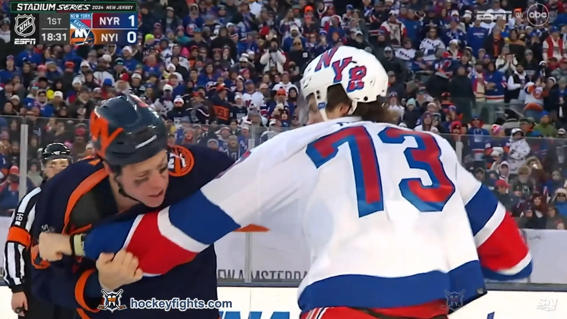M. Rempe (NYR) vs. M. Martin (NYI)