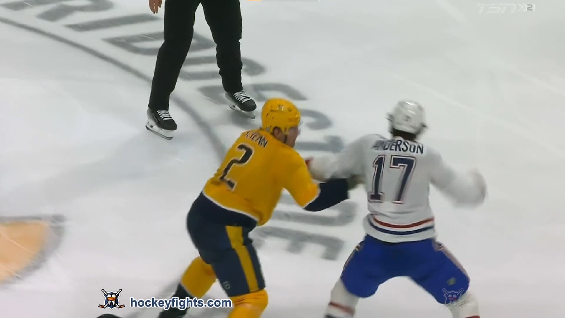 J. Anderson (MTL) vs. L. Schenn (NSH)