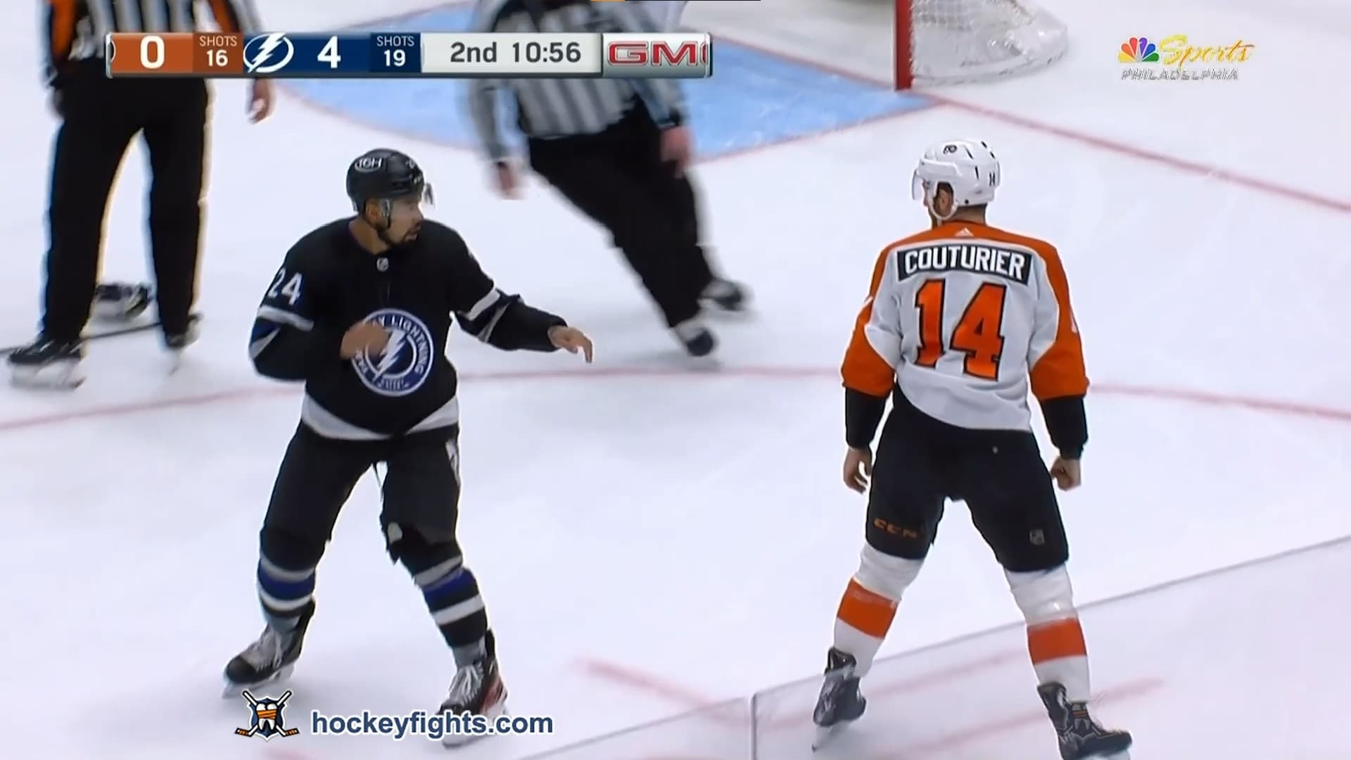 S. Couturier (PHI) vs. M. Dumba (TBL)