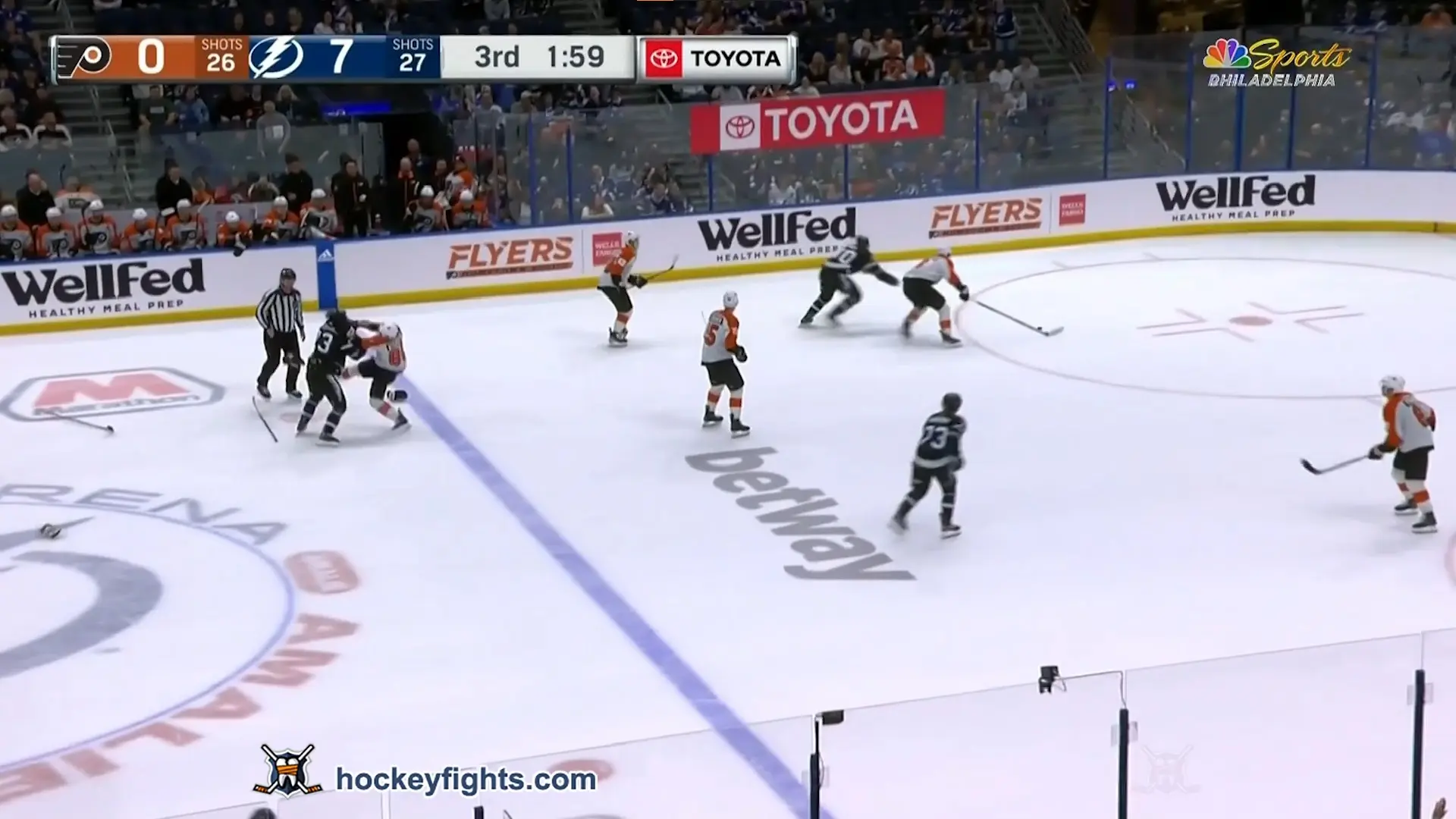 C. Atkinson (PHI) vs. M. Eyssimont (TBL)