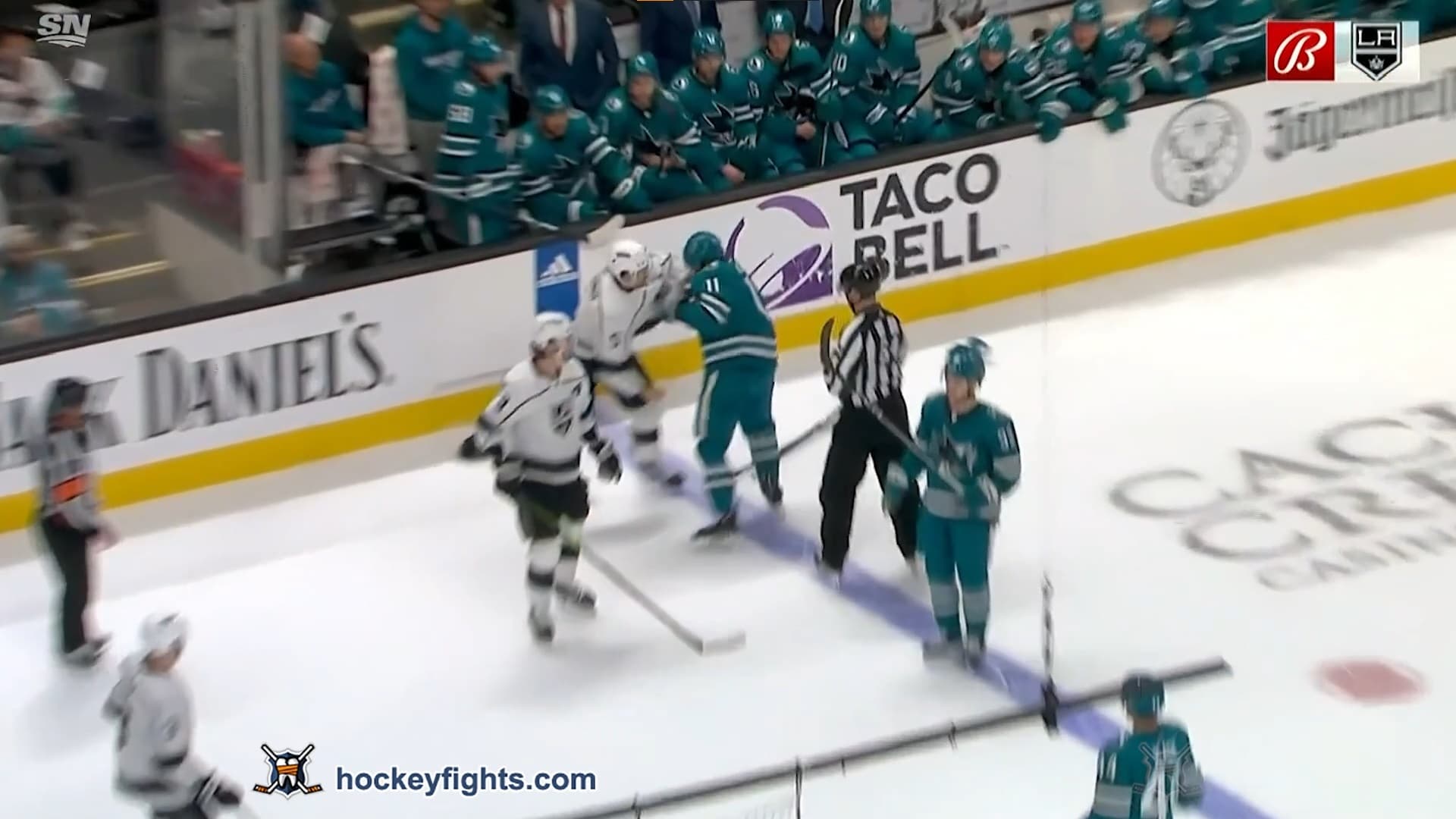 A. Englund (LAK) vs. L. Kunin (SJS)