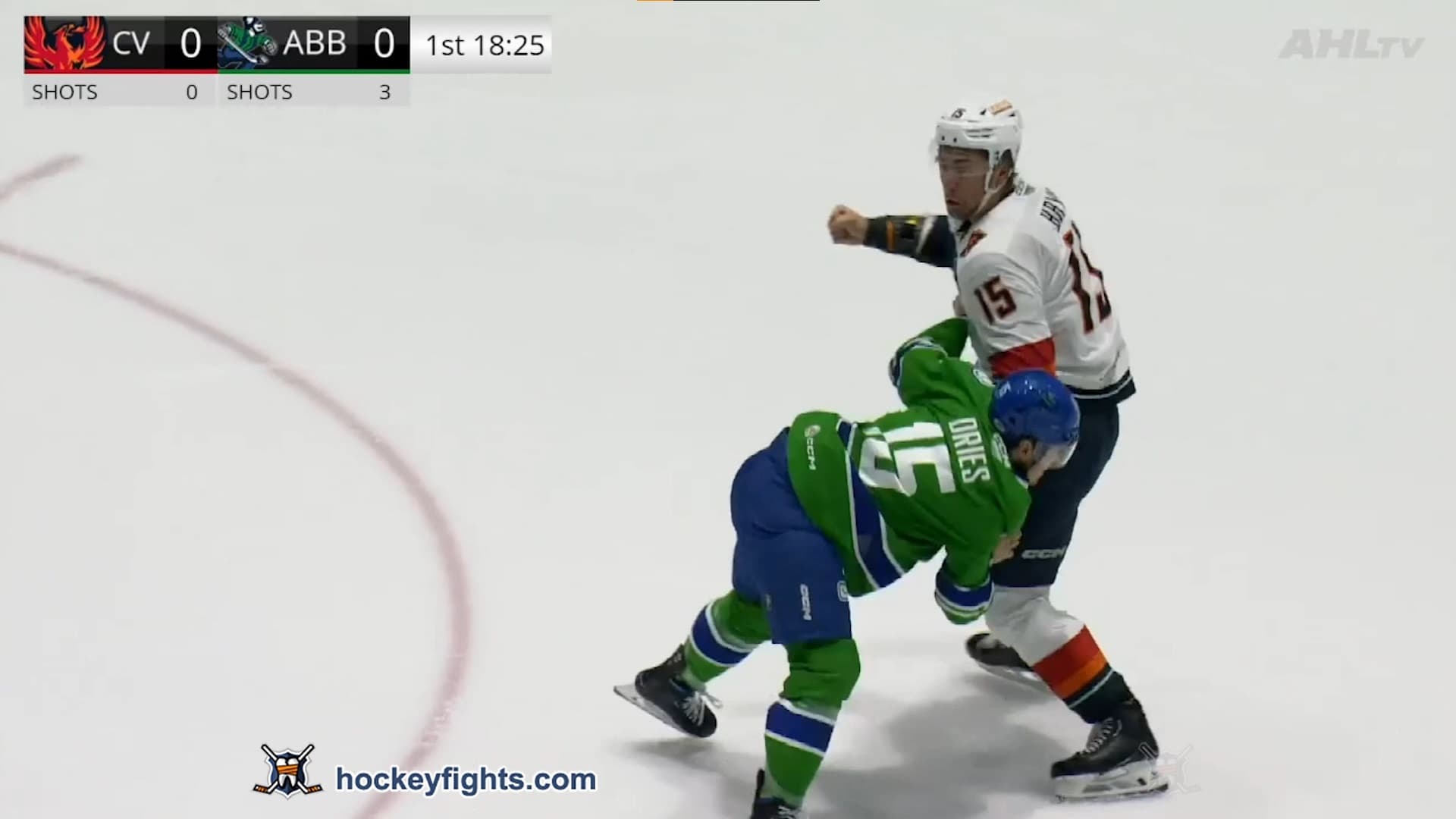 J. Hayden (CVF) vs. S. Dries (ABC)