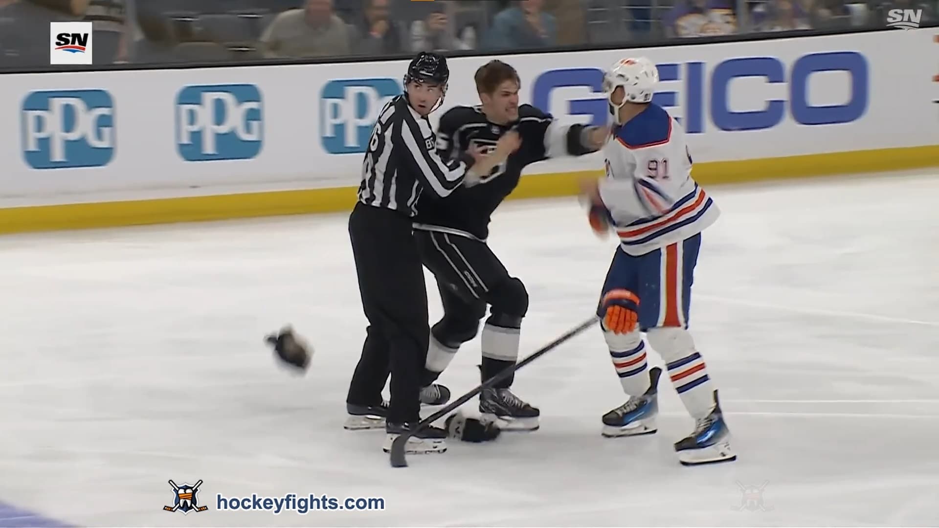 E. Kane (EDM) vs. A. Englund (LAK)