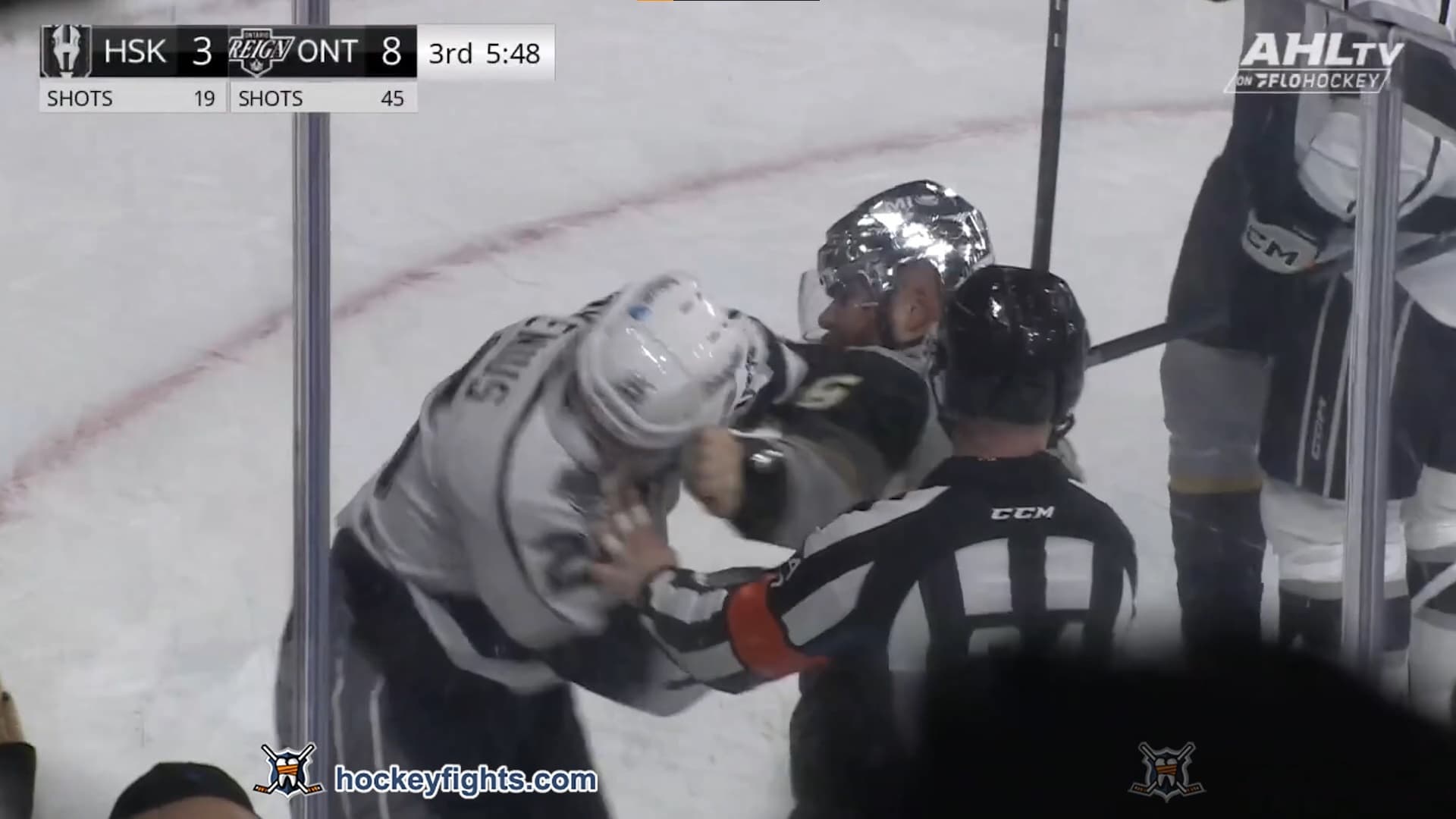 M. McLain (HSK) vs. S. Helenius (ONT)