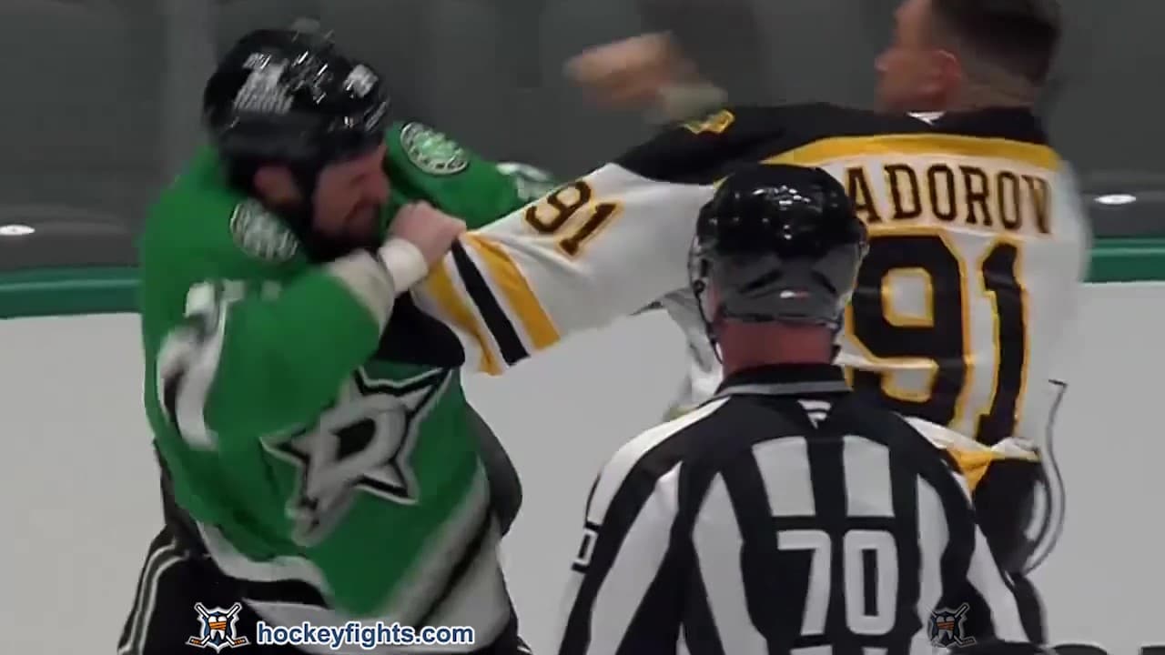 N. Zadorov (BOS) vs. J. Benn (DAL)