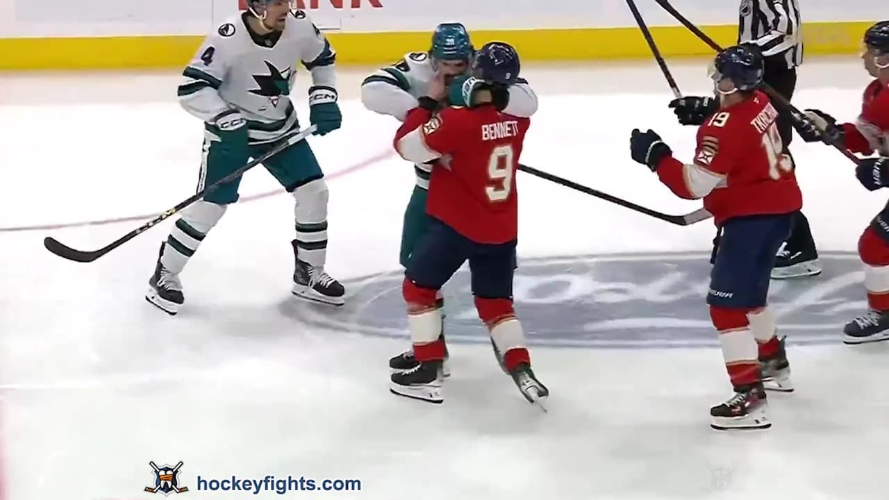 M. Ferraro (SJS) vs. S. Bennett (FLA)