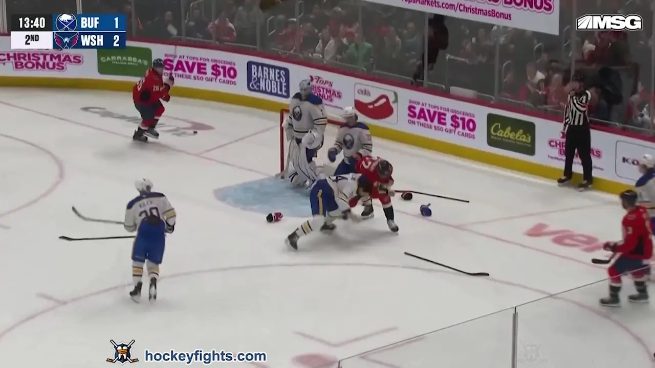 D. Cozens (BUF) vs. M. Fehervary (WSH)