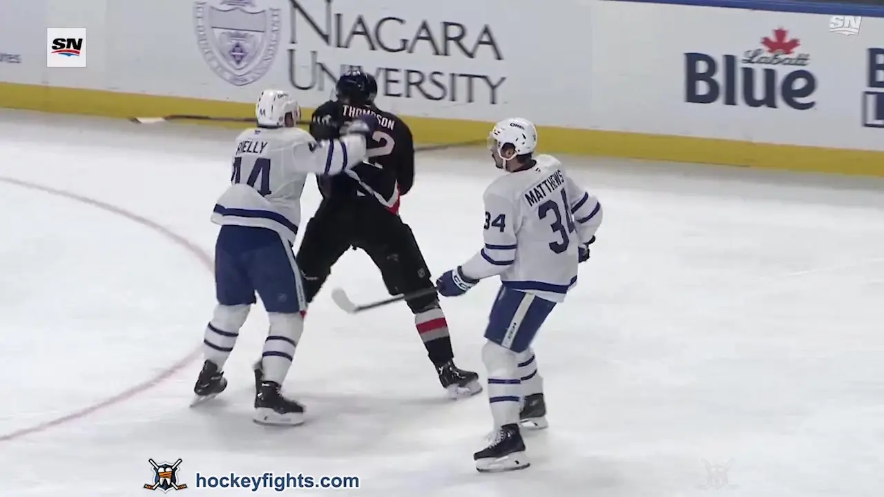 M. Rielly (TOR) vs. T. Thompson (BUF)