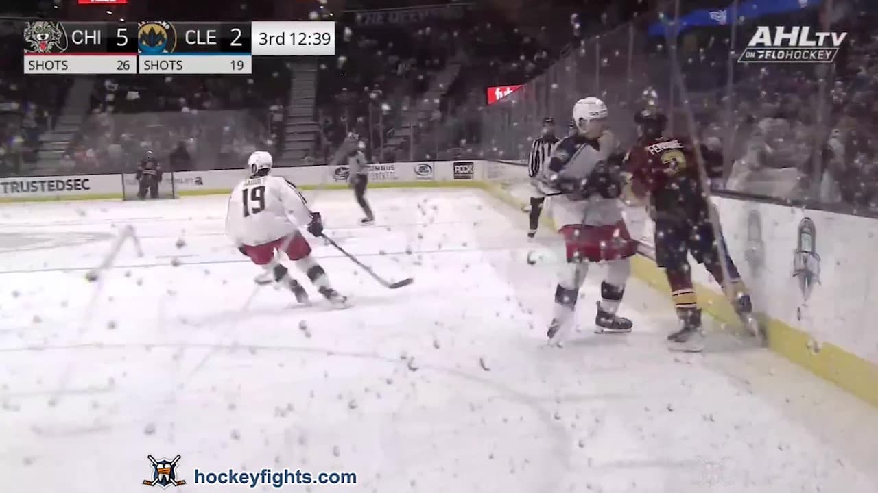 D. Fensore (CHI) vs. M. McCue (CLE)