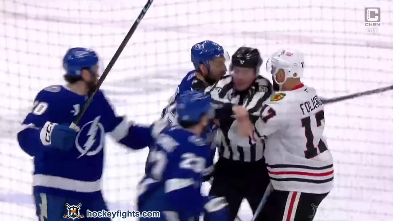 N. Foligno (CHI) vs. Z. Girgensons (TBL)