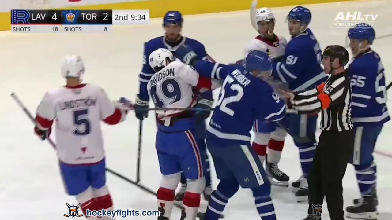 J. Davidson (LAV) vs. C. Webber (TOR)