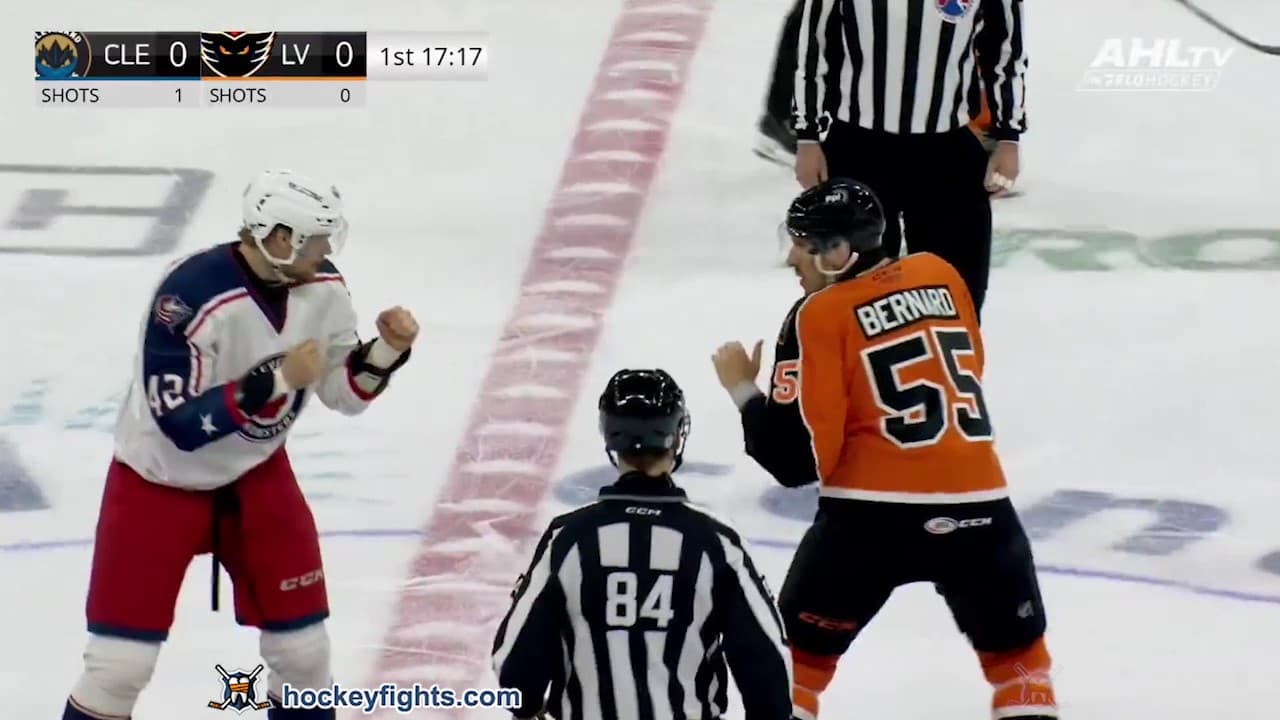 C. Butler (CLE) vs. X. Bernard (LHV)