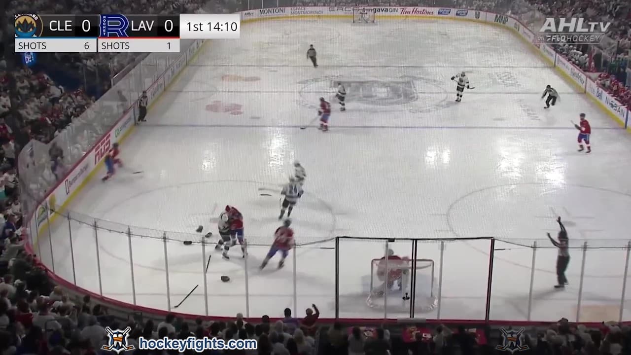 J. LaBate (CLE) vs. F. Xhekaj (LAV)