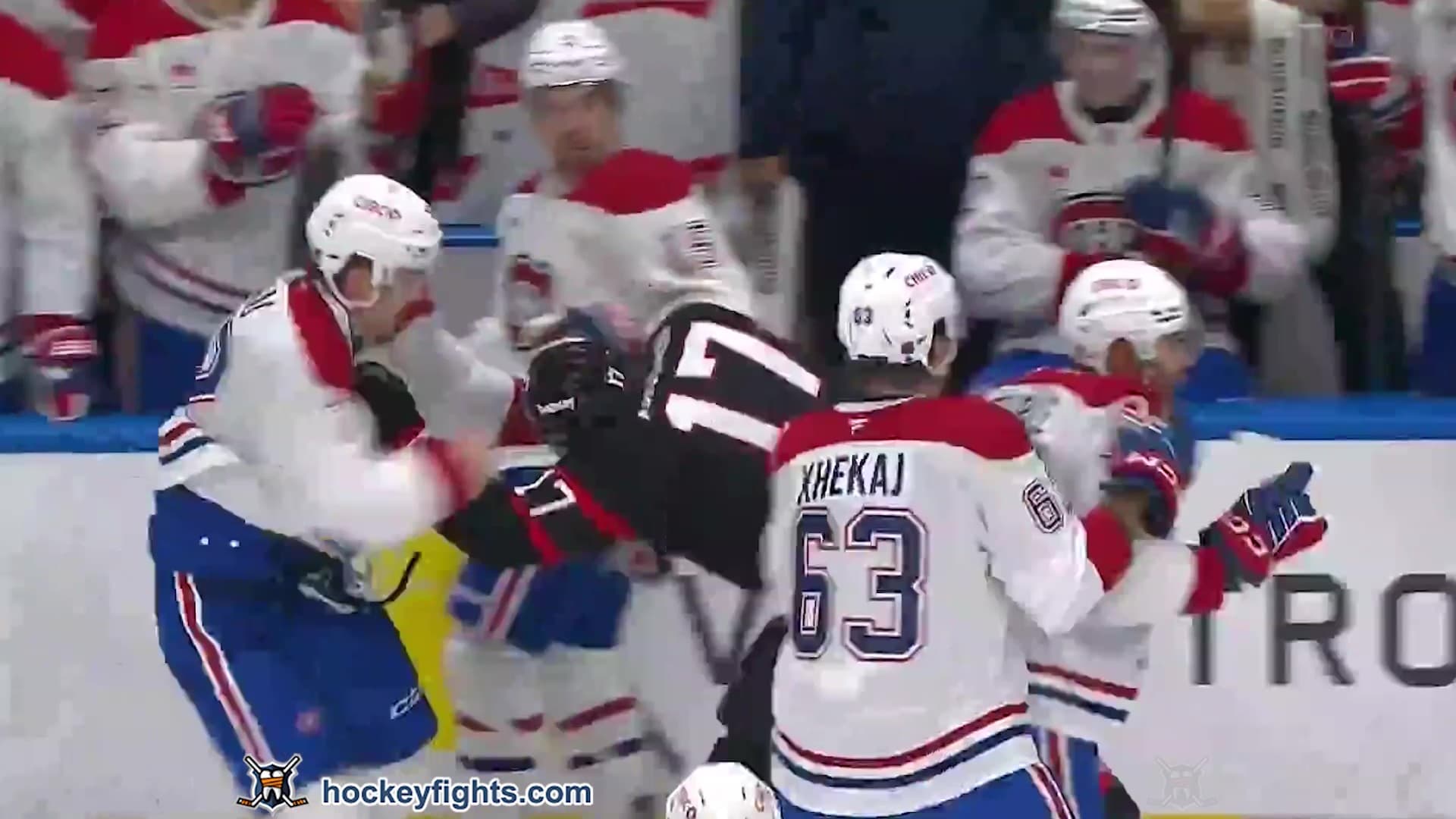 A. Xhekaj (MTL) vs. Z. MacEwen (OTT)