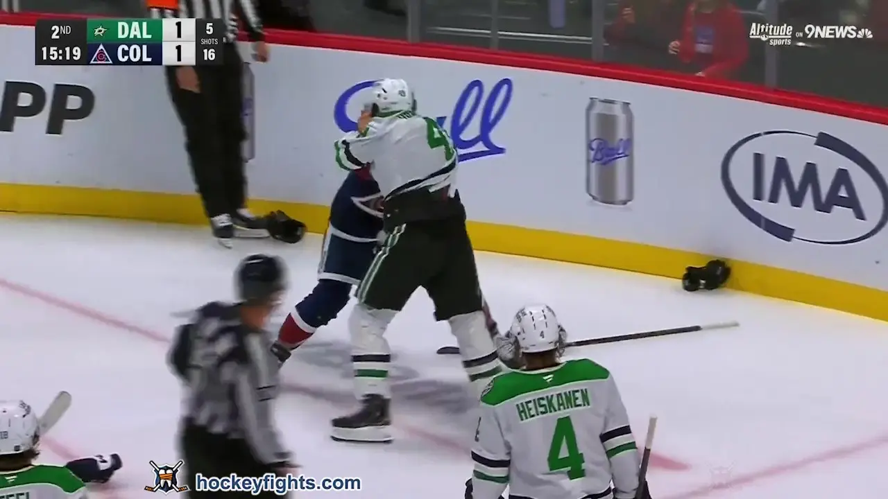 J. Hryckowian (DAL) vs. R. Colton (COL)