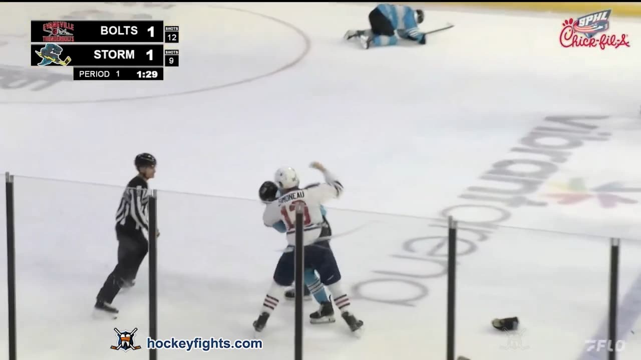 J. Simoneau (EVA) vs. T. Tsicos (QUA)