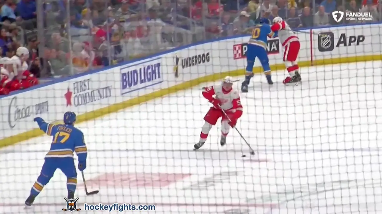 T. Hamonic (DET) vs. B. Schenn (STL)