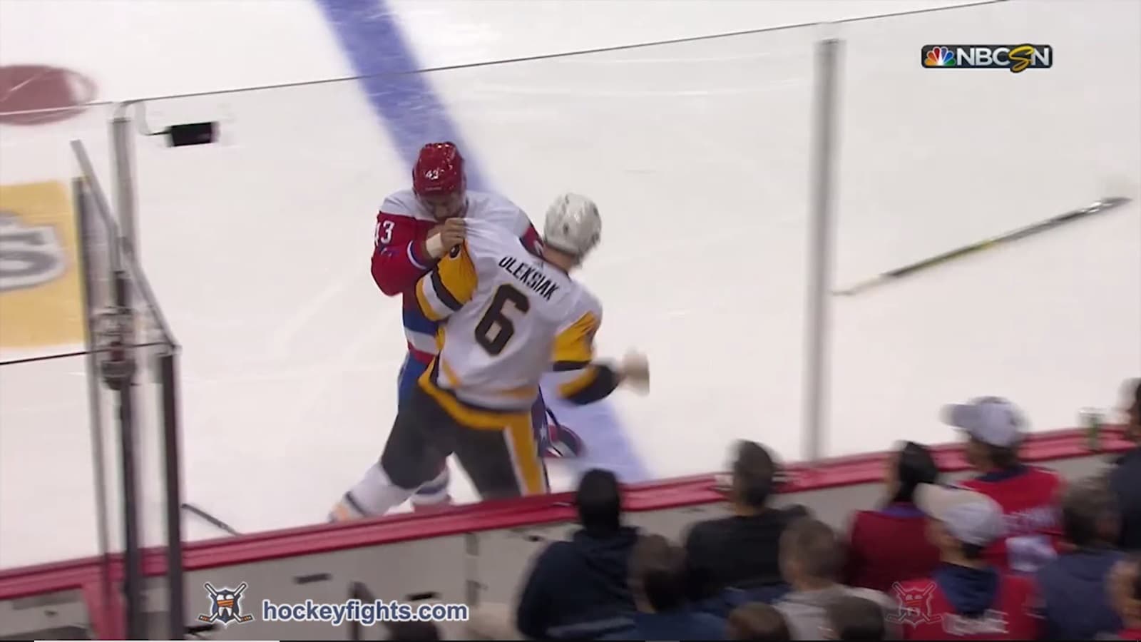 J. Oleksiak (PIT) vs. T. Wilson (WSH)