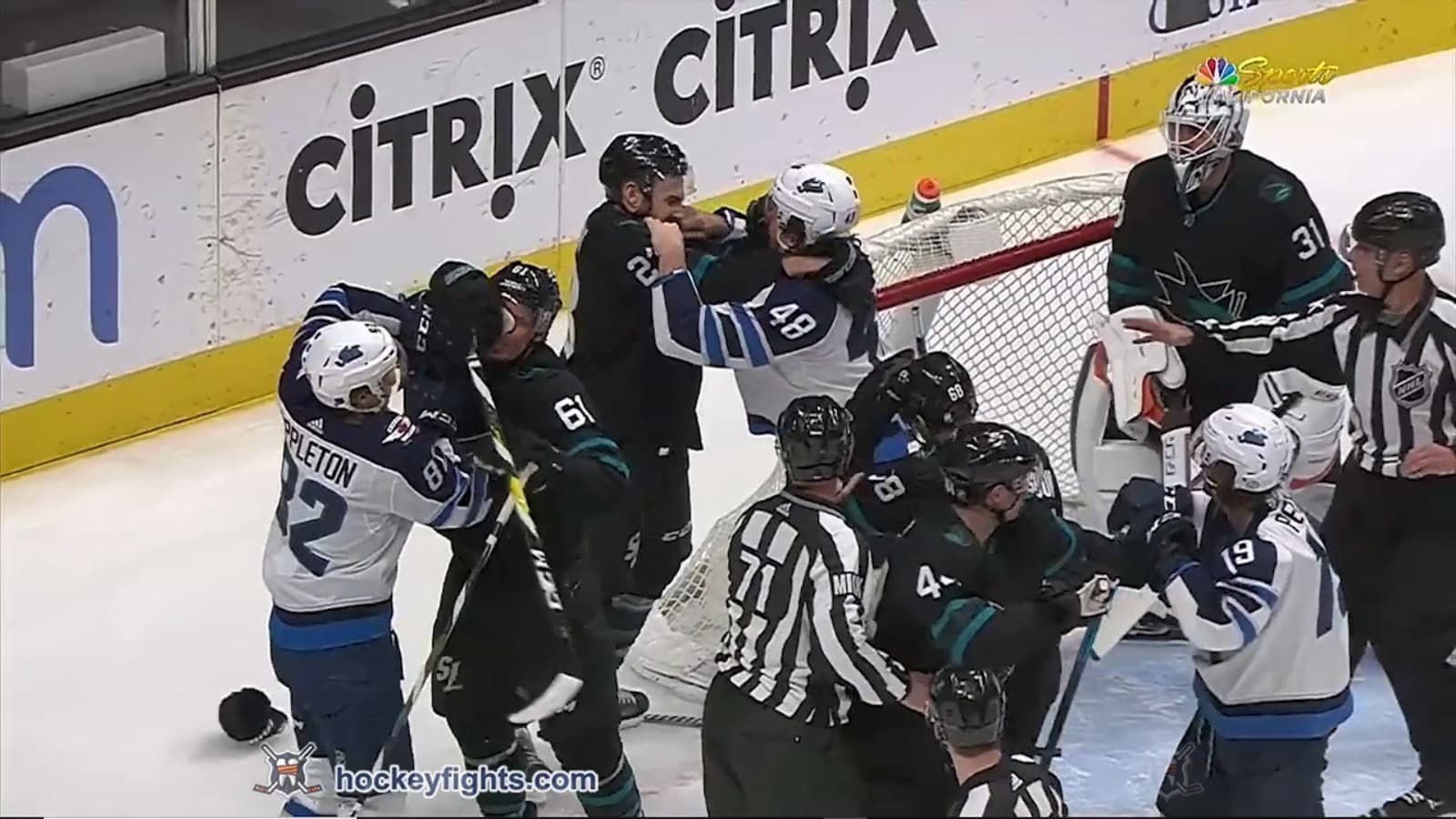 B. Lemieux (WPG) vs. B. Goodrow (SJS)