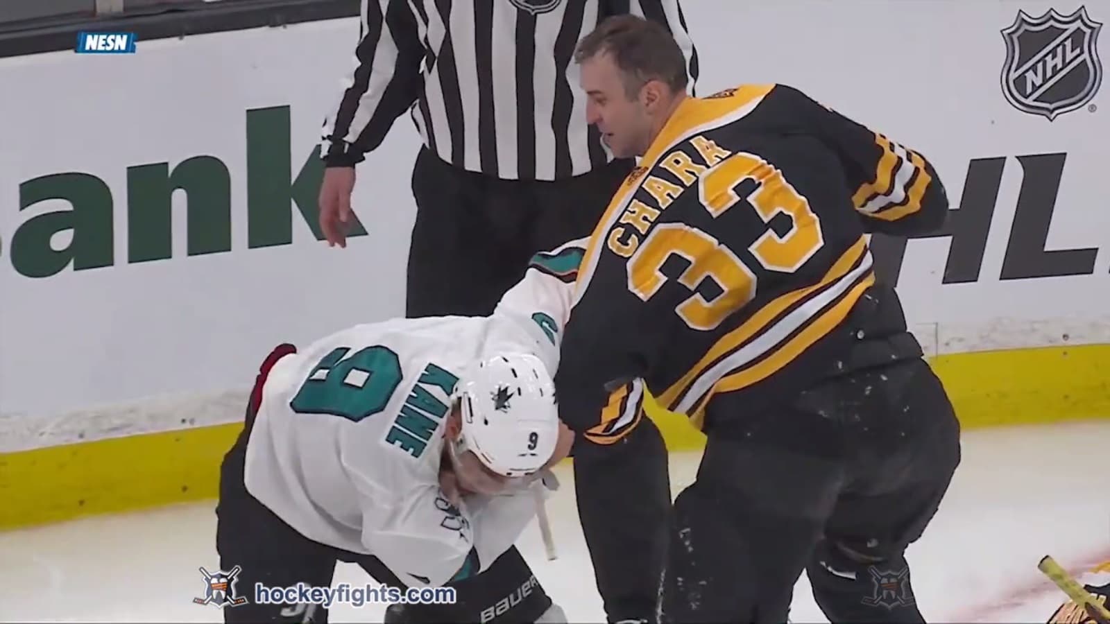 E. Kane (SJS) vs. Z. Chara (BOS)