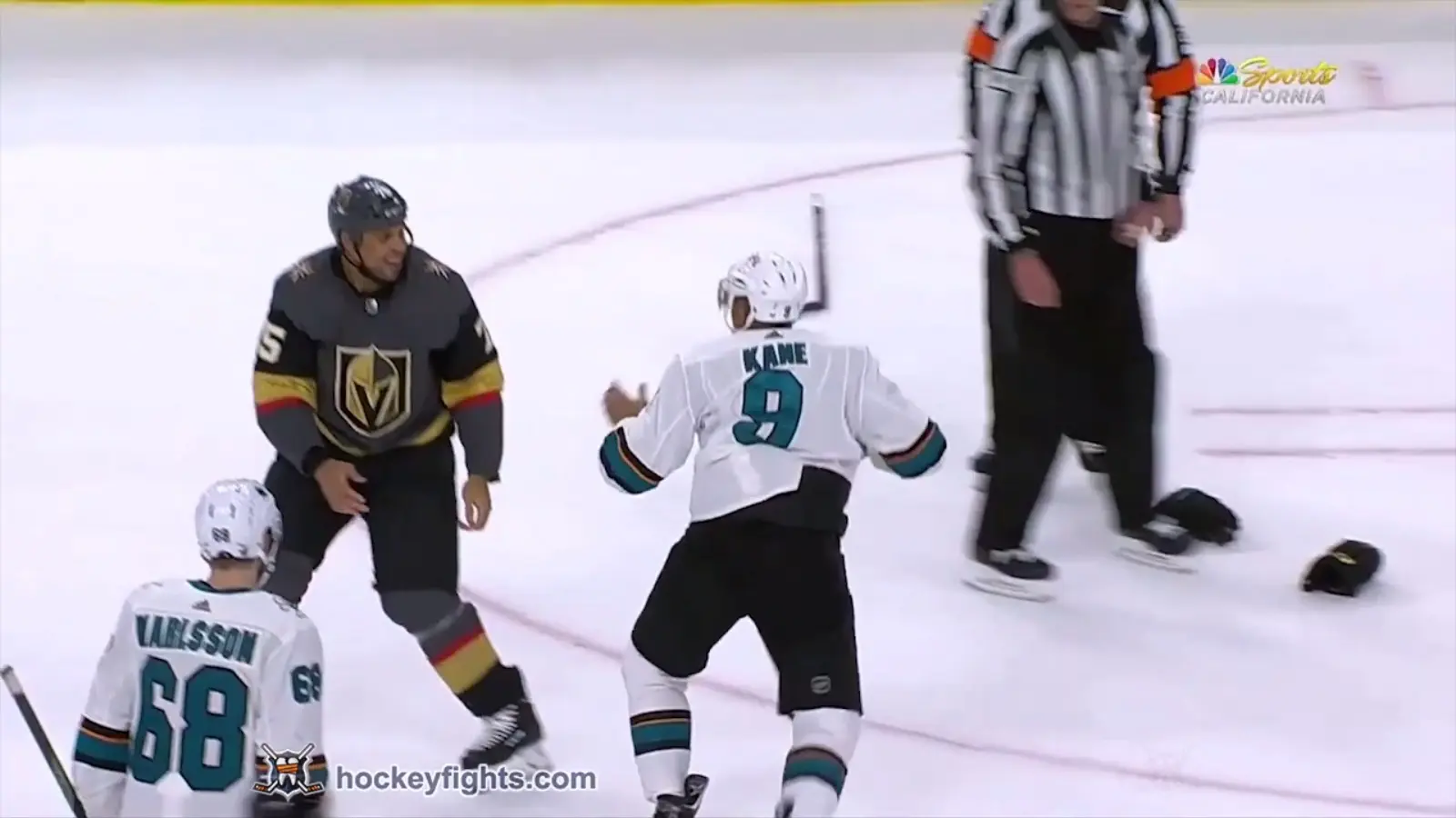 E. Kane (SJS) vs. R. Reaves (VGK)