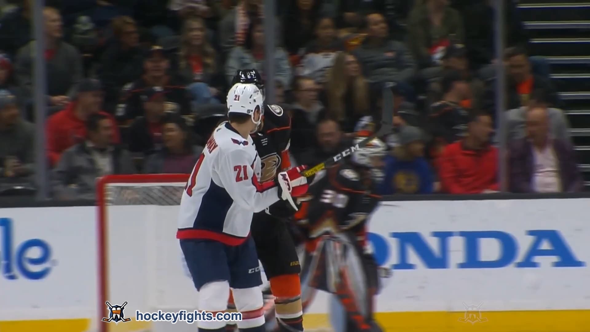 G. Hathaway (WSH) vs. E. Gudbranson (ANA)