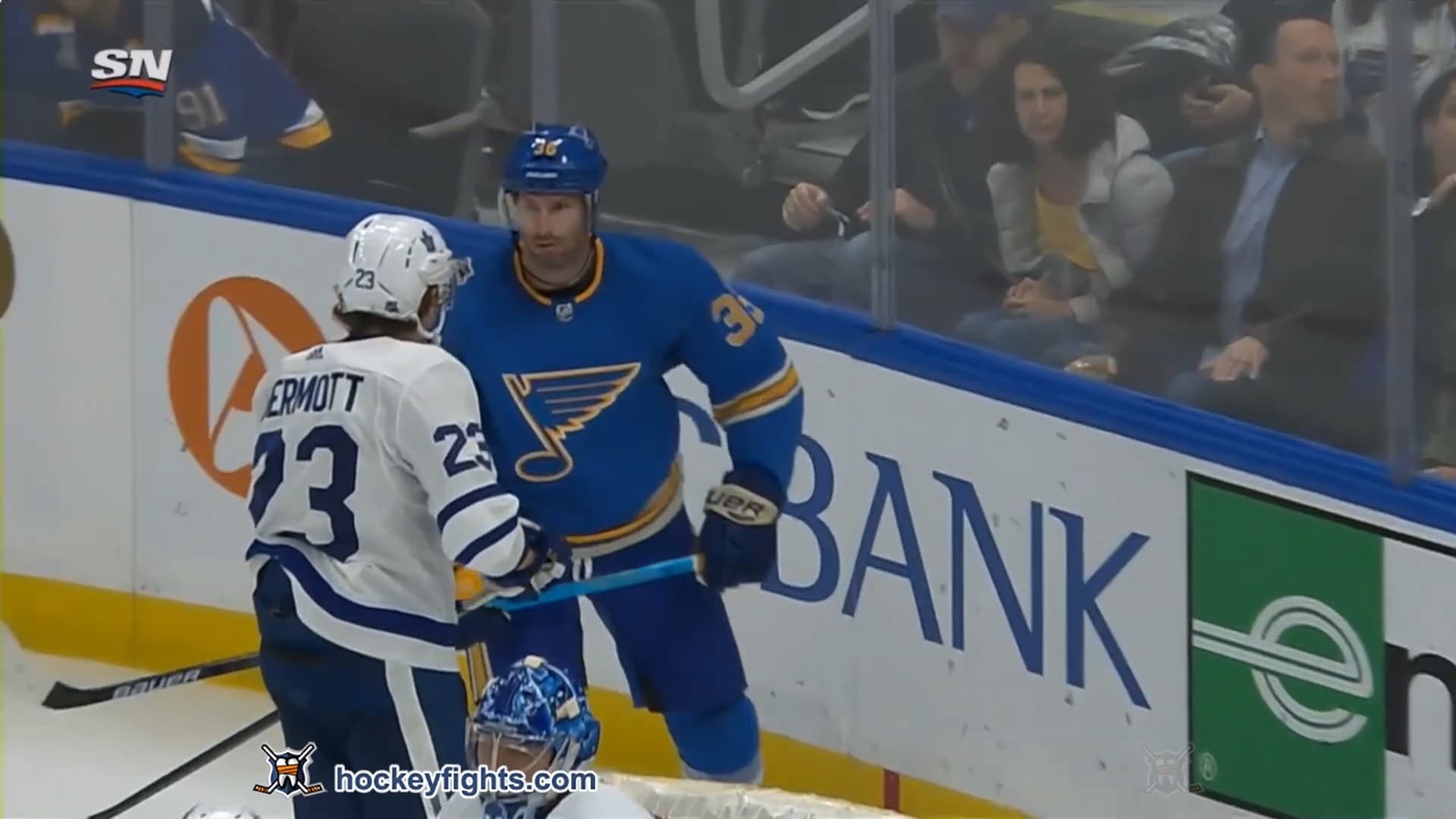T. Dermott (TOR) vs. T. Brouwer (STL)