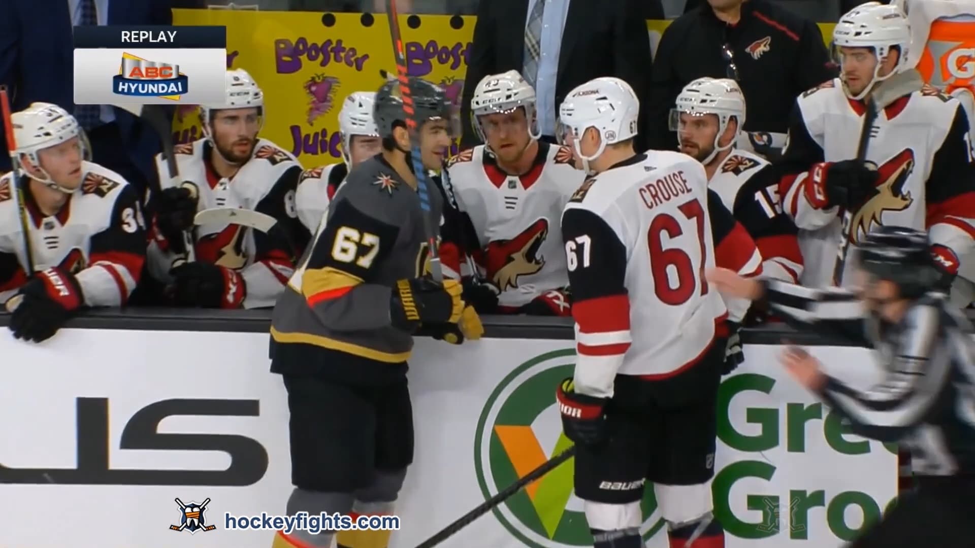 L. Crouse (ARI) vs. M. Pacioretty (VGK)