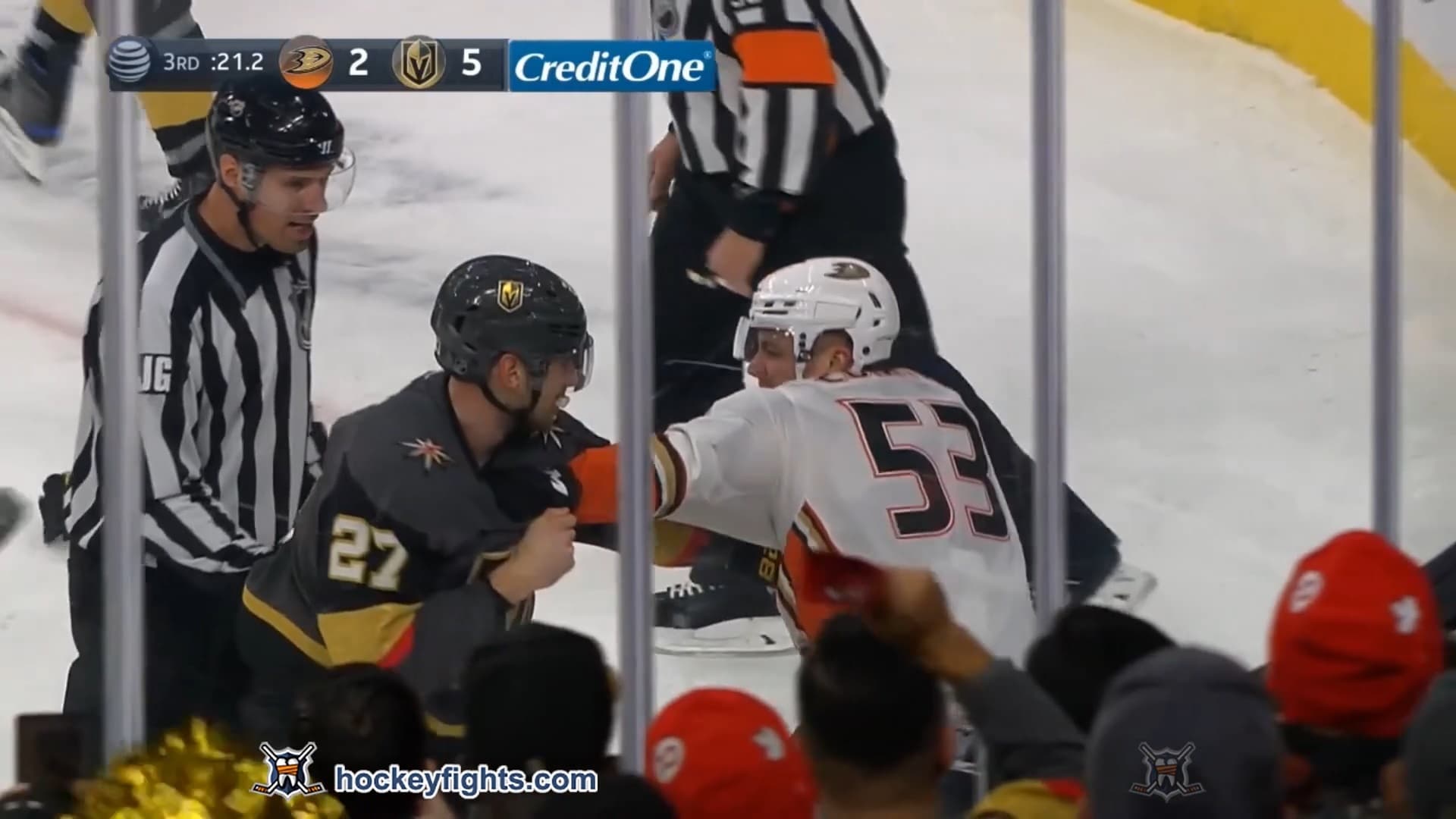 M. Comtois (ANA) vs. S. Theodore (VGK)