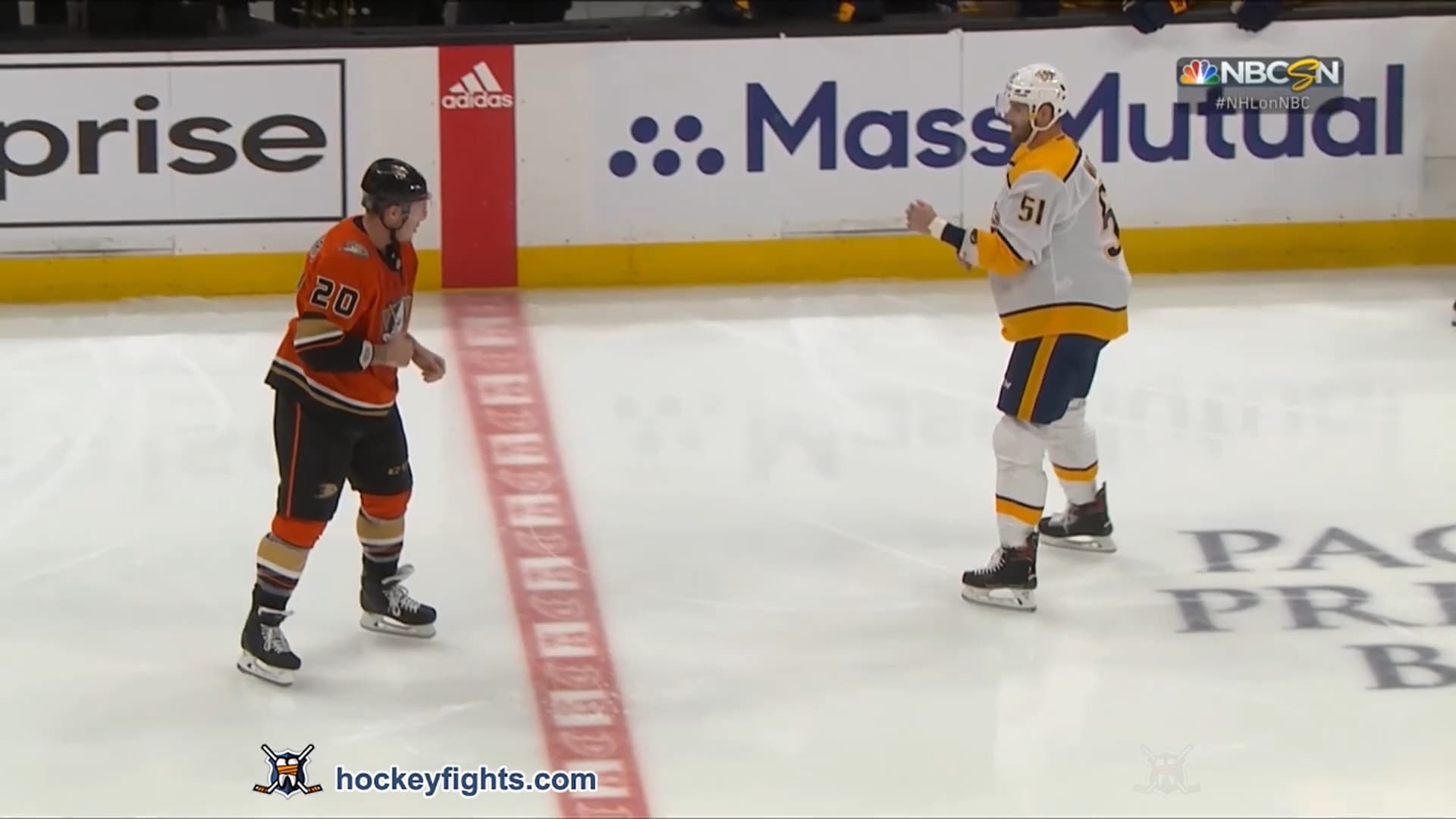 A. Watson (NSH) vs. N. Deslauriers (ANA)