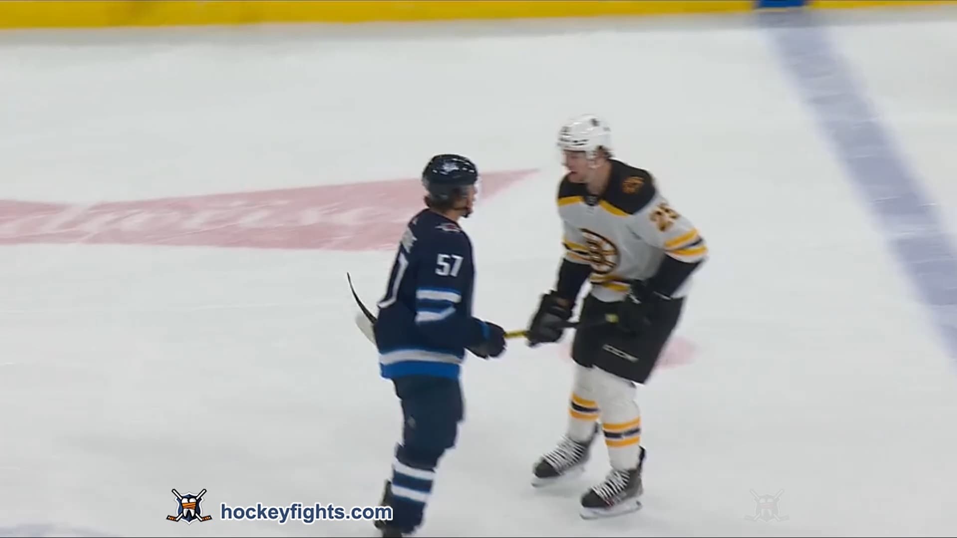 B. Carlo (BOS) vs. G. Bourque (WPG)