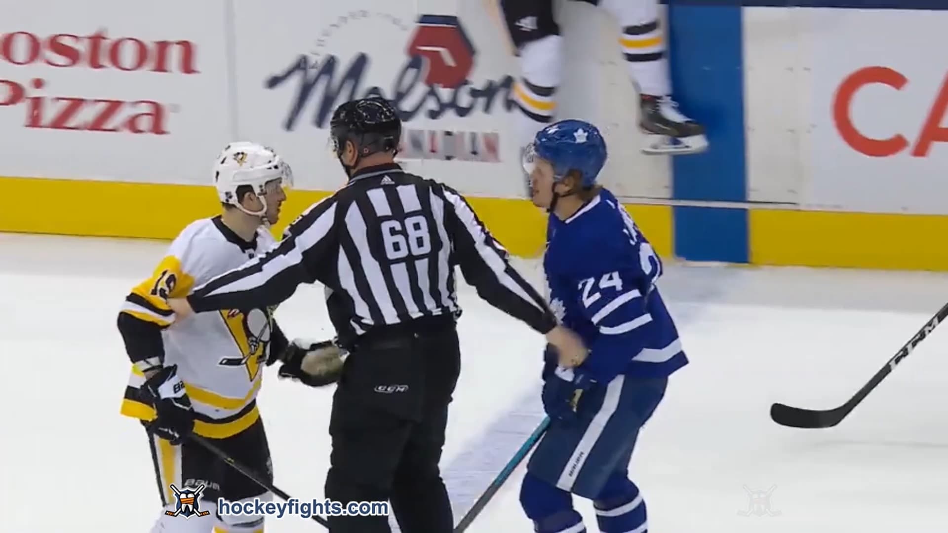 J. McCann (PIT) vs. K. Kapanen (TOR)