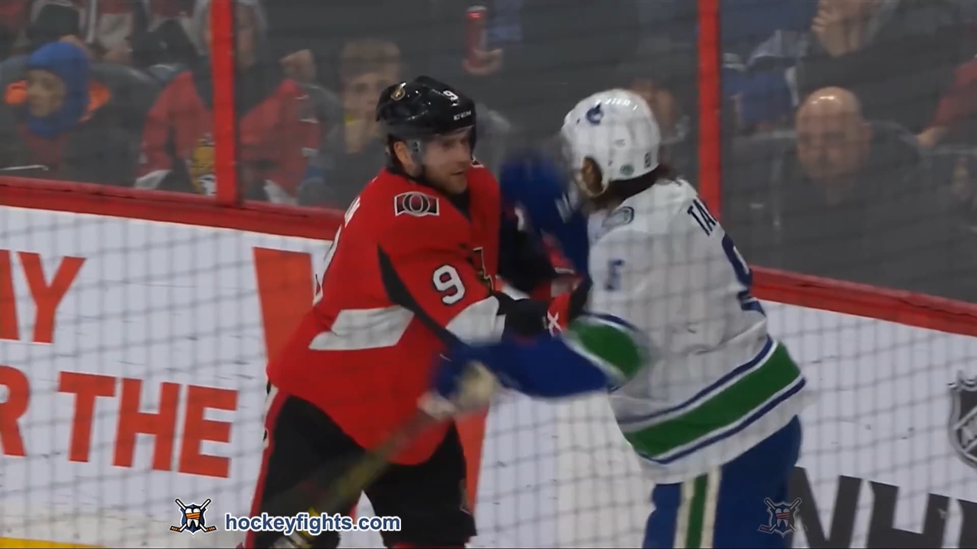 C. Tanev (VAN) vs. B. Ryan (OTT)