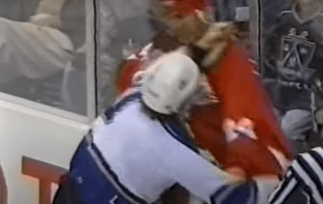 C. Chelios (DET) vs. L. Robitaille (LAK)