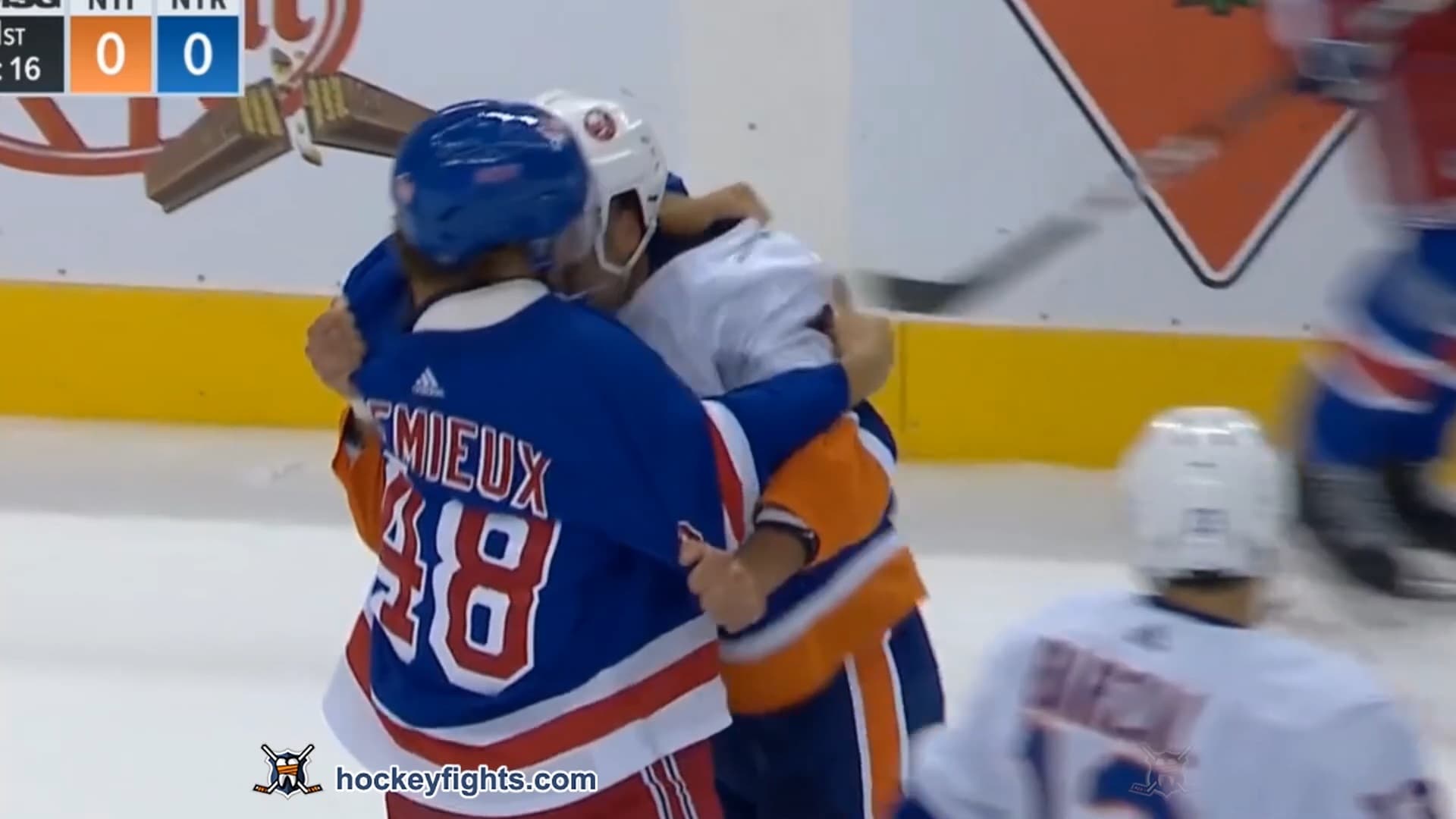 J. Boychuk (NYI) vs. B. Lemieux (NYR)