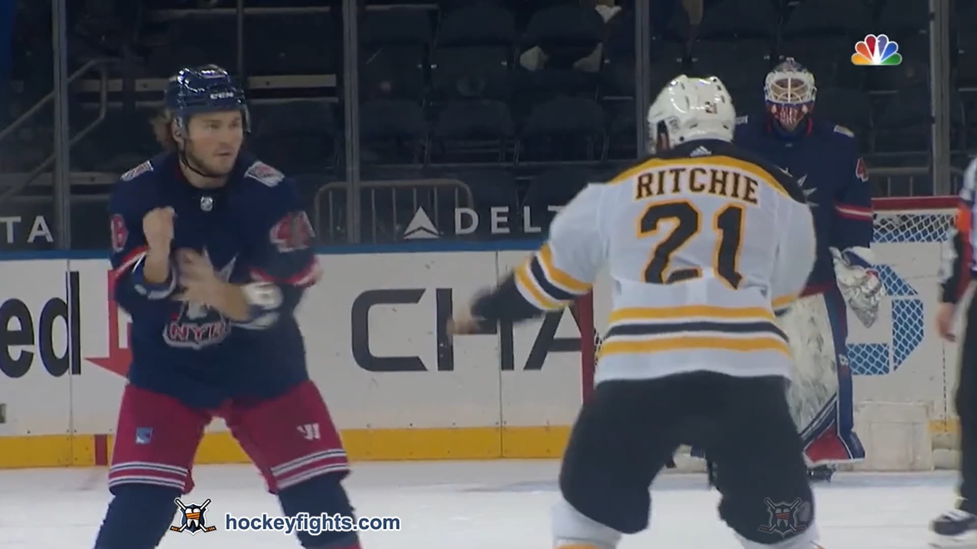 N. Ritchie (BOS) vs. B. Lemieux (NYR)