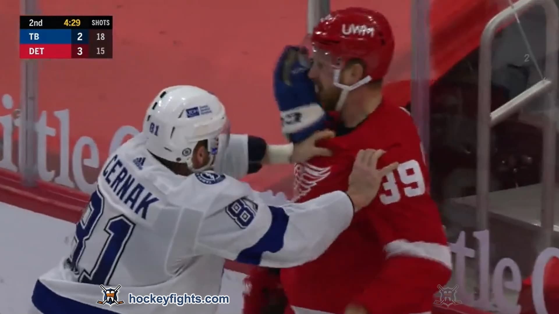 E. Cernak (TBL) vs. A. Mantha (DET)