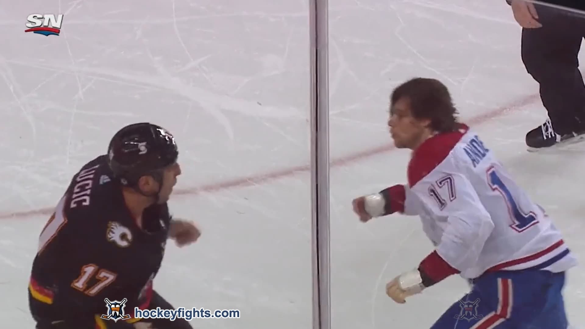 J. Anderson (MTL) vs. M. Lucic (CGY)