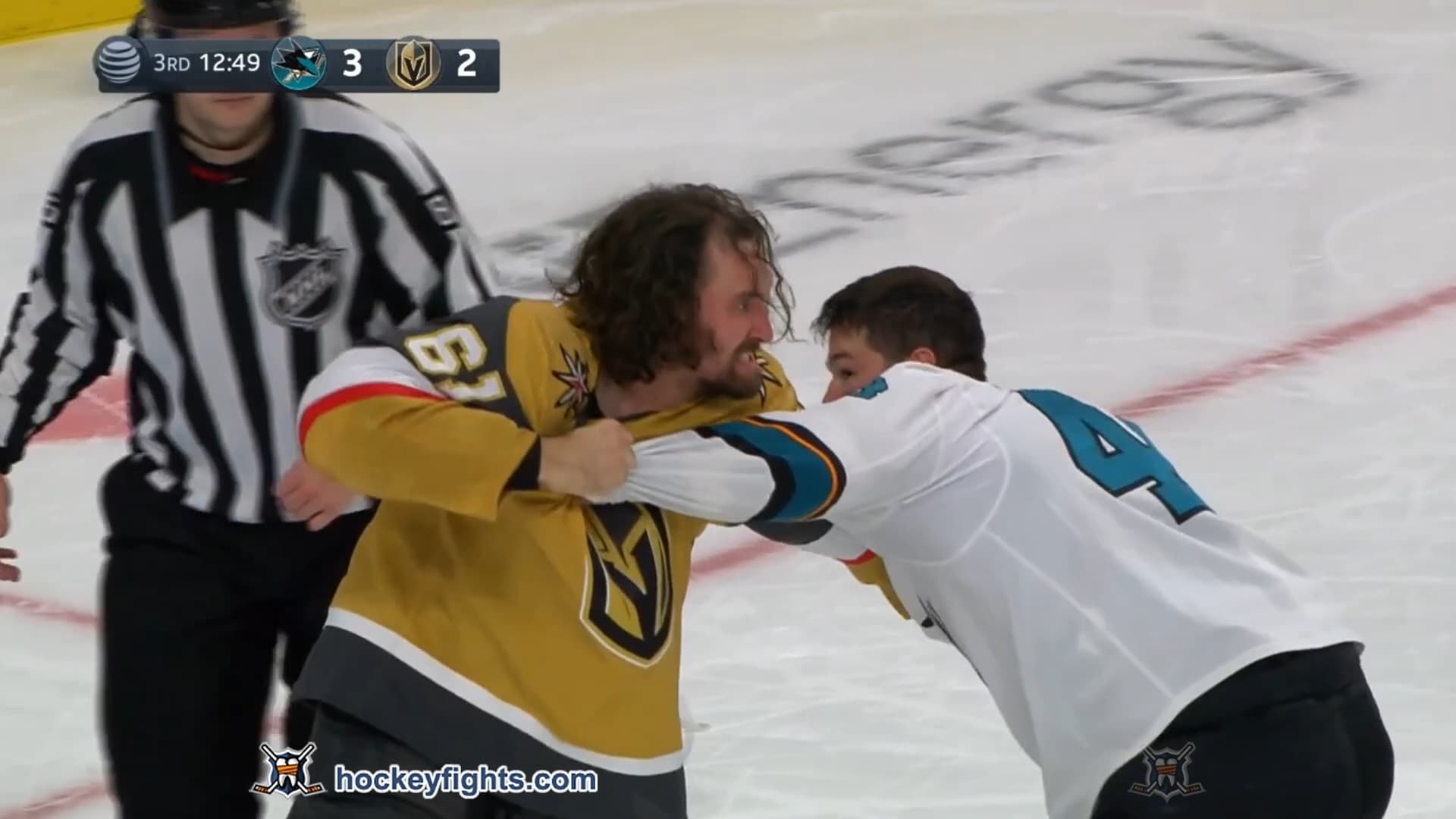 T. Hertl (SJS) vs. M. Stone (VGK)