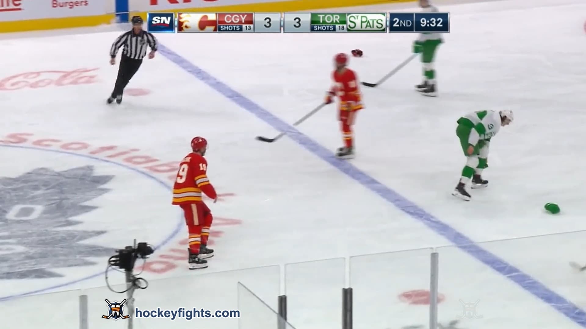 M. Tkachuk (CGY) vs. J. Holl (TOR)
