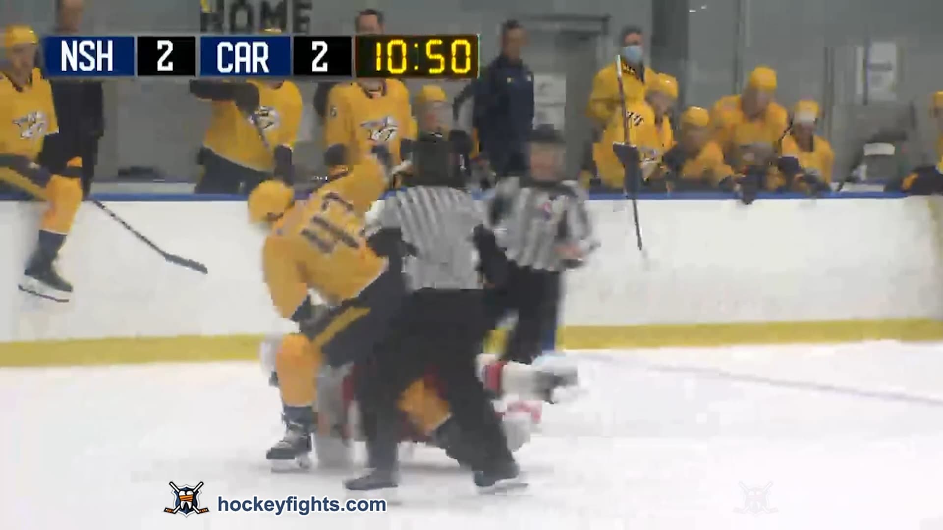 J. McLaughlin (NSH) vs. S. Mattheos (CAR)