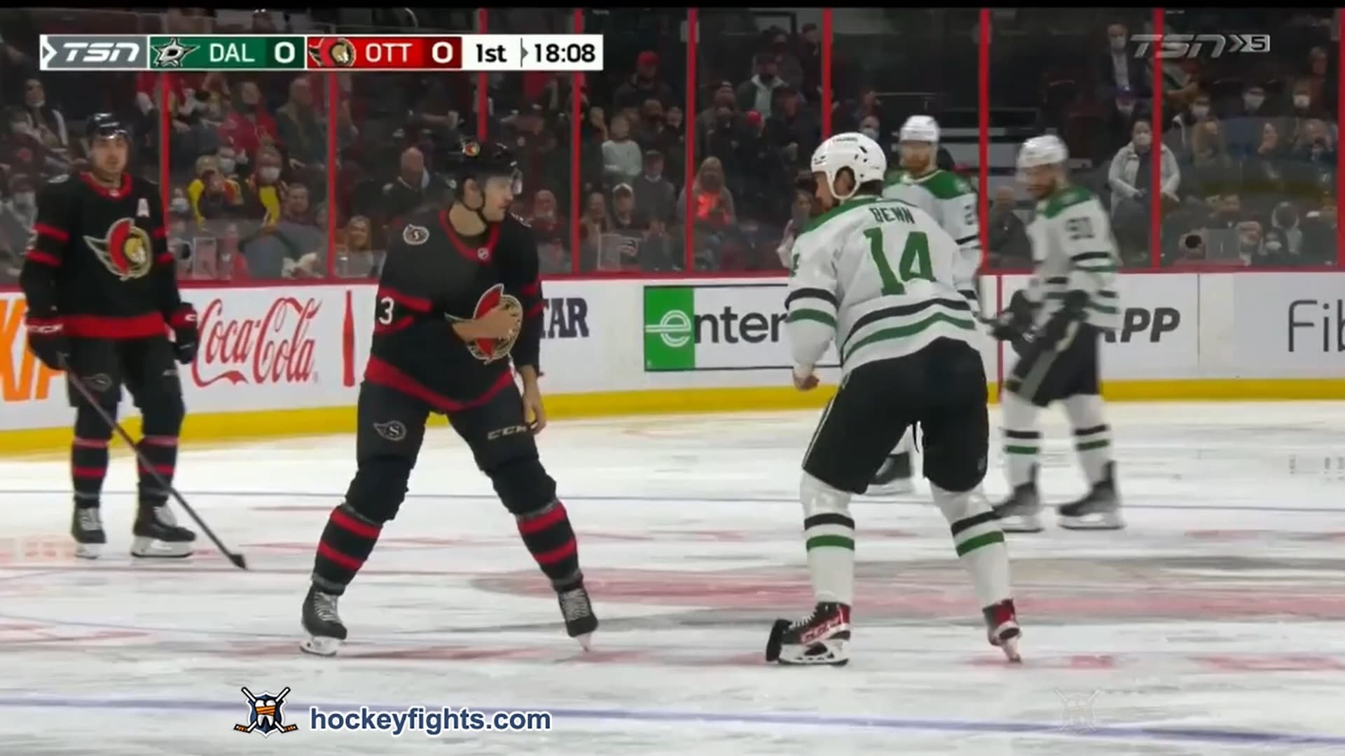 J. Benn (DAL) vs. J. Brown (OTT)