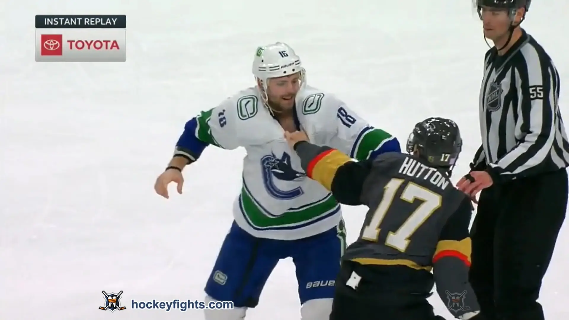 J. Dickinson (VAN) vs. B. Hutton (VGK)