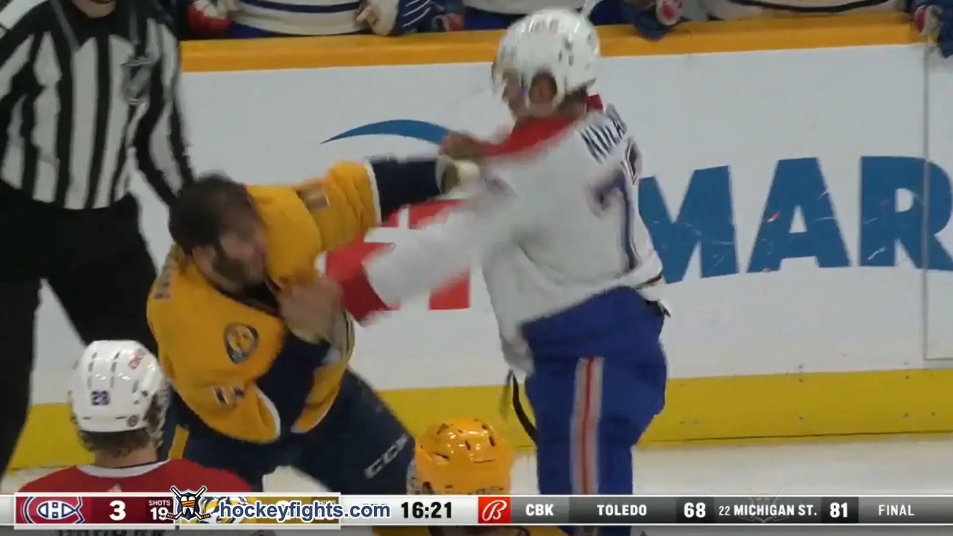 B. Kulak (MTL) vs. L. Kunin (NSH)