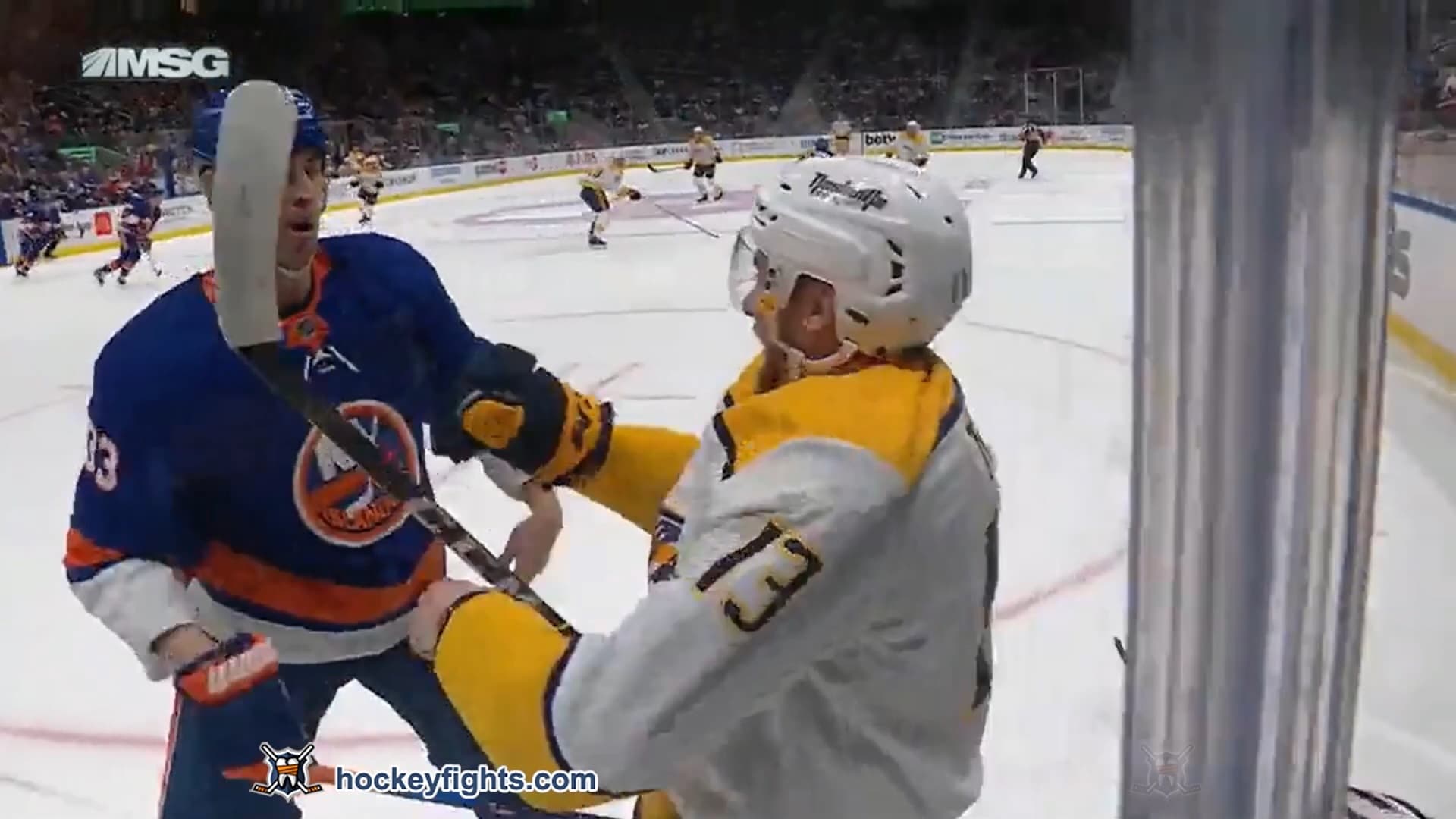 Y. Trenin (NSH) vs. Z. Chara (NYI)