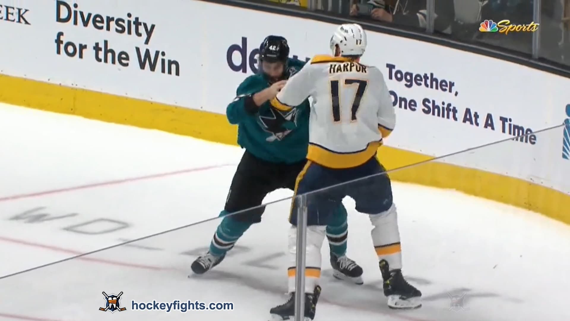B. Harpur (NSH) vs. J. Gadjovich (SJS)